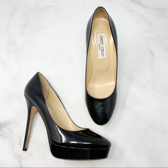 Jimmy Choo Shoes - Jimmy choo Black Genuine Leather Pumps